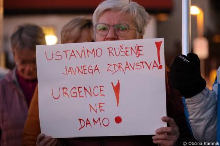 Stavka pacientk in pacientov Urgence ne damo (10)